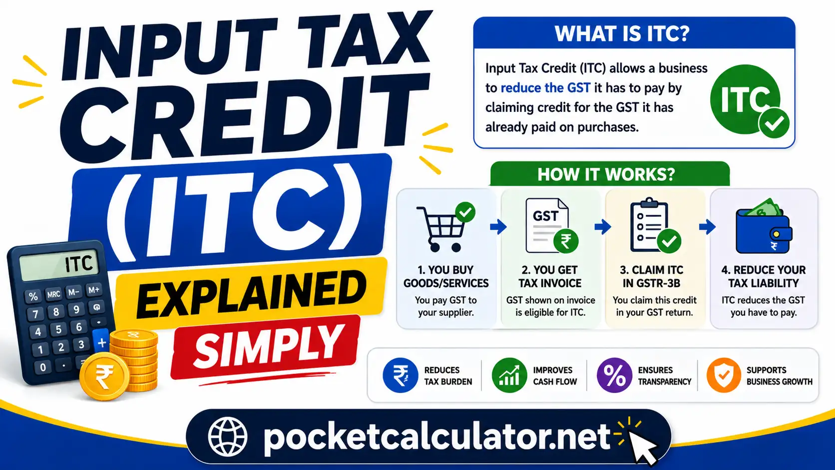 Input Tax Credit (ITC) Explained Simply