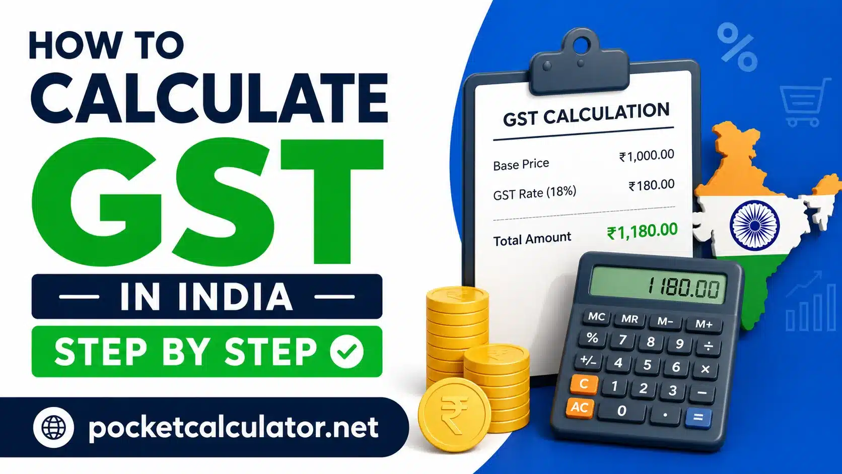 How to Calculate GST in India Step by Step