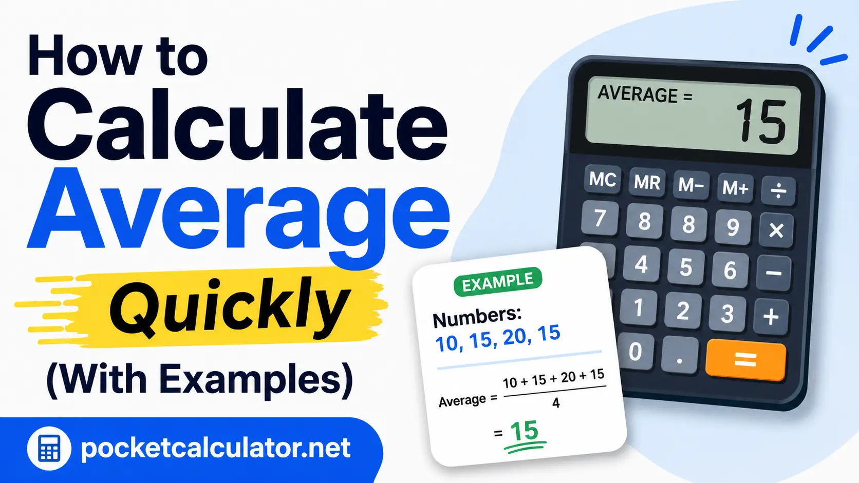 How to Calculate Average Quickly (With Examples)