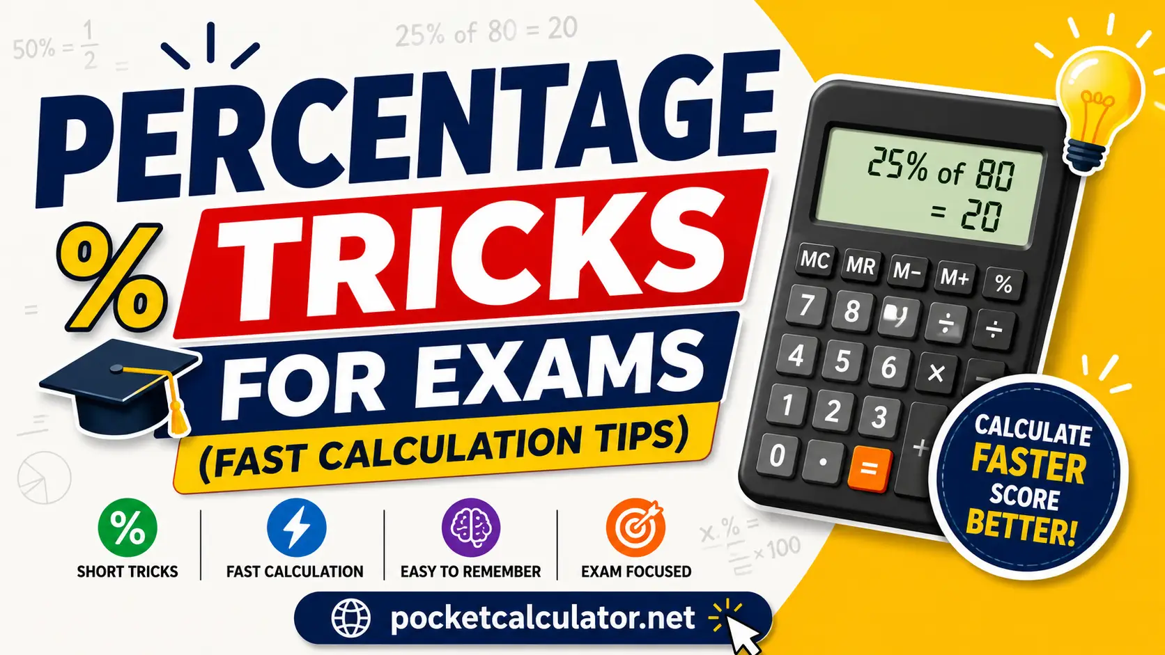 Percentage Tricks for Exams,