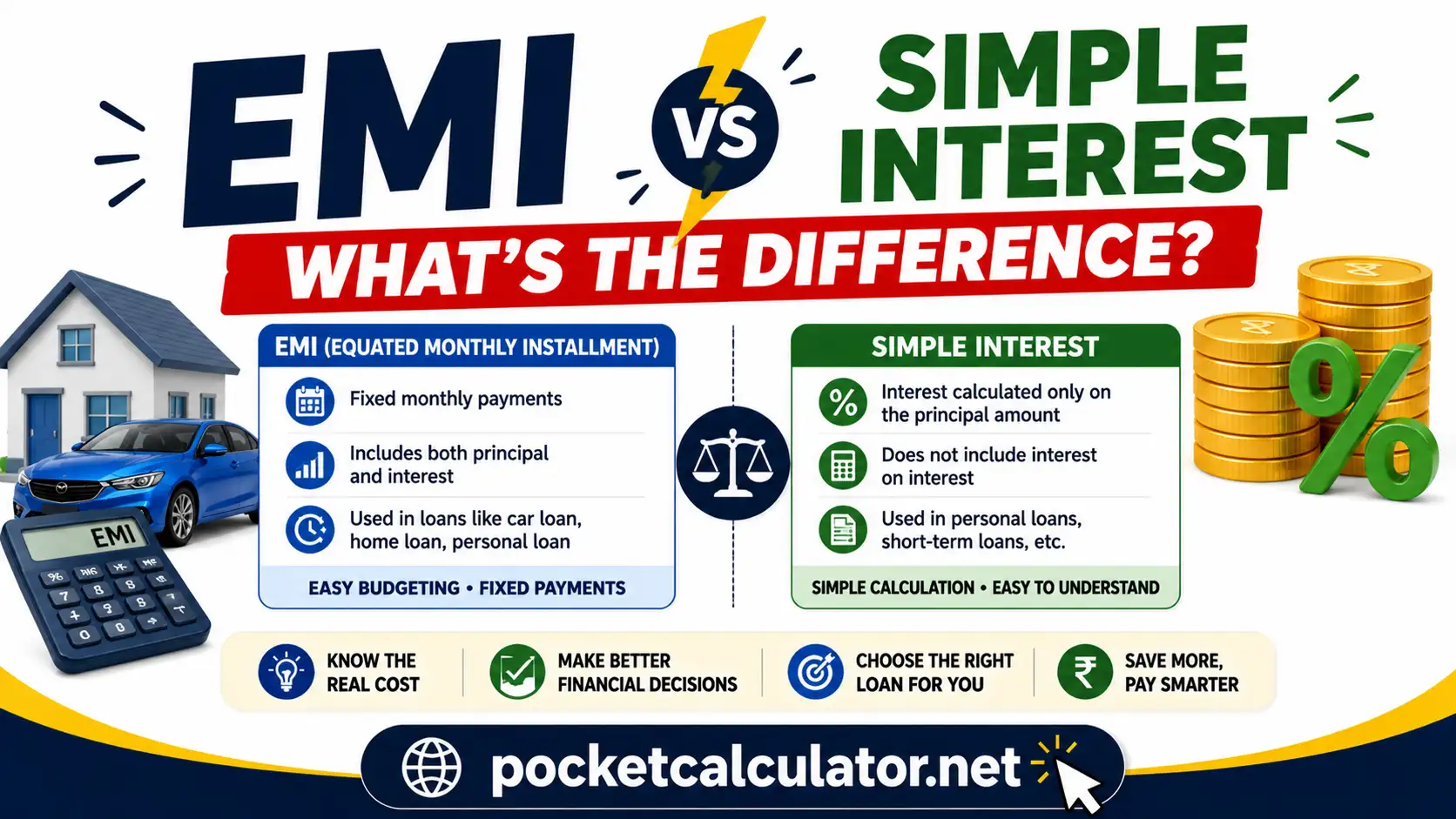 EMI vs Simple Interest