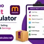 Meesho Profit Calculator 2026