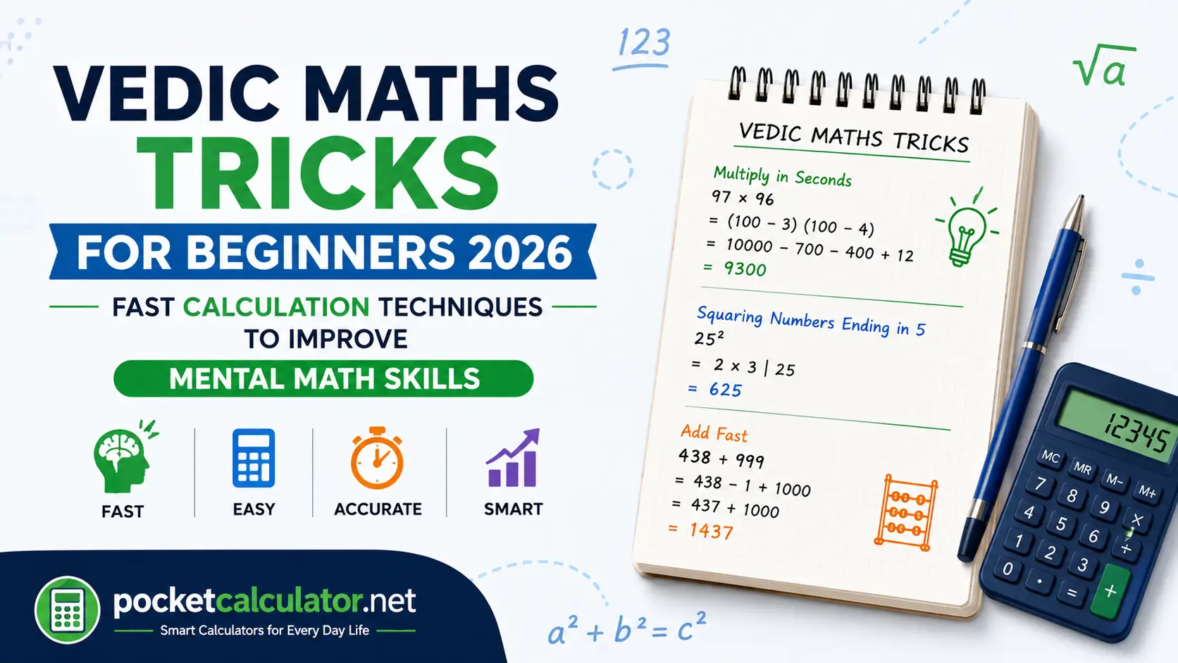 Vedic Maths Tricks, Vedic Maths Tricks For Beginners 2026